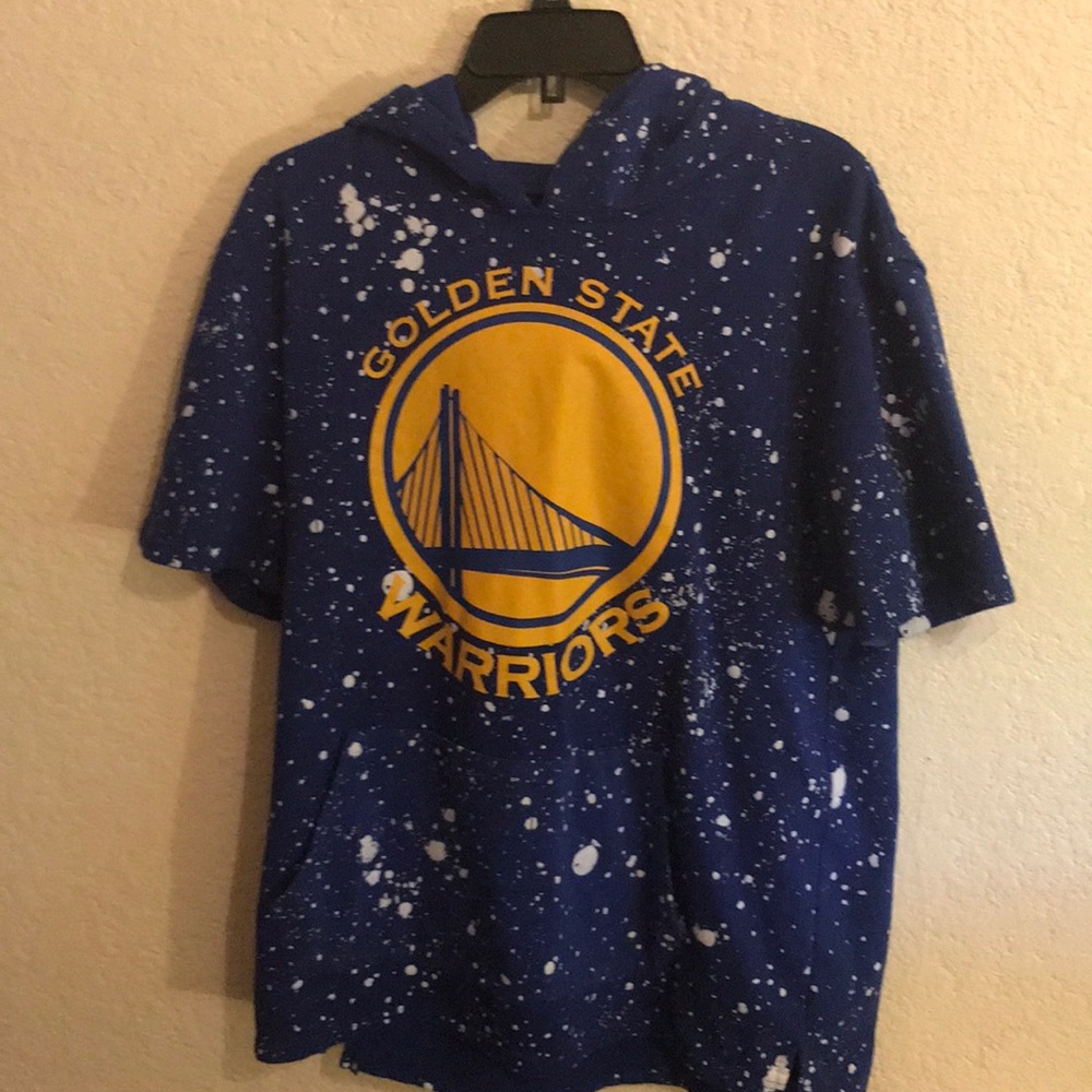 Golden state warriors hoodie/short sleeves